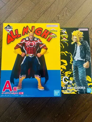 나의 히어로 아카데미아 제일복권 피규어 A상 C상 의지 두 사람의 동경
