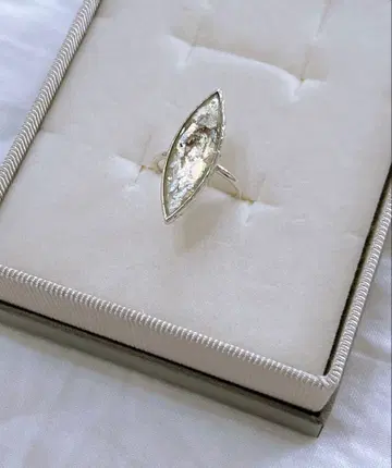 agete 로만 유리 반지 #11