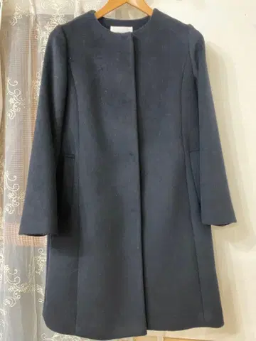 OPAQUE.CLIP 코트 네이비