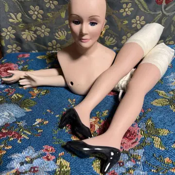 스킨 컬러 비스크 인형 부품 하이힐 타입