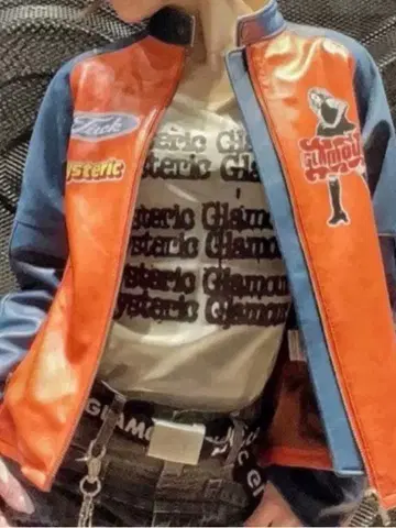 hystericglamor 라무 가죽 자켓