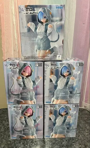 Re: 제로 Yumerize 렘 라무 피규어 5개 모후모후 팩