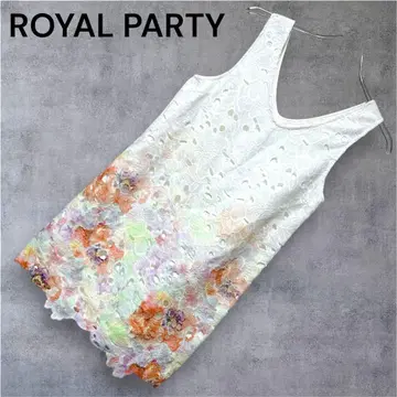 [ ROYAL PARTY ] 꽃무늬 레이스 원피스 F