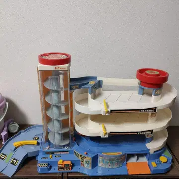 미니카용 주차장 회전식 타워 포함