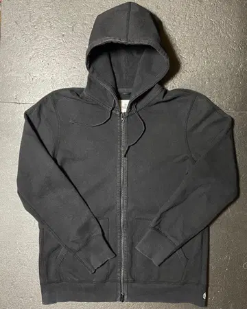 REIGNING CHAMP 블랙 집업 후디 L-G