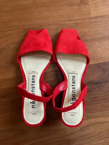 nagonstans 펌프스 빨간색