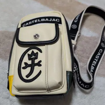 CASTELBAJAC 숄더백 크림색