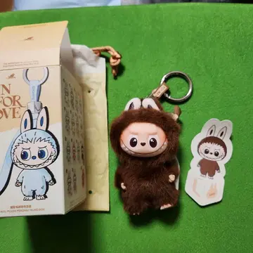 러브브 POP MART PIN FOR LOVE 봉제 인형 키링 ( L )