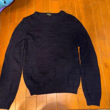 A.P.C. 다크 네이비 긴팔 스웨터 M