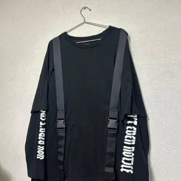 초레어 디자인 danke schon 롱티셔츠 벨트 스트랩