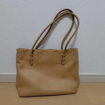 봉투 장인 요시다 하루히코 제작 숄더백 베이지 새상품급