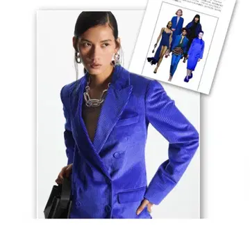 cos 코듀로이 자켓 EUR34