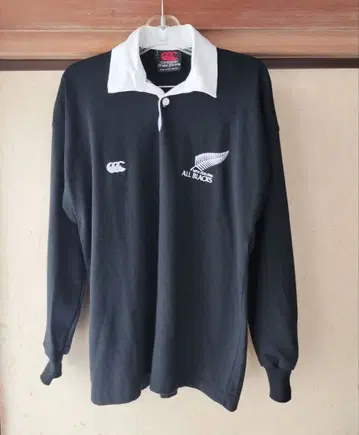 올블랙스 CANTERBURY 피케 셔츠 긴팔 M 사이즈