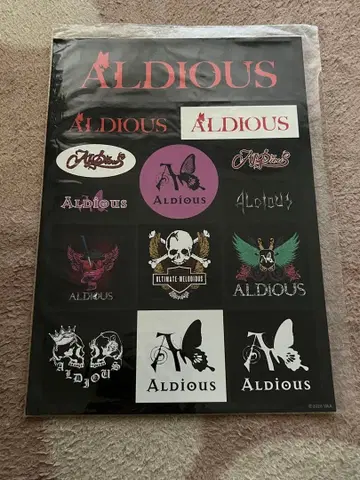 [ 12/13까지 ] Aldious 알디우스 스티커 메모리얼 스티커