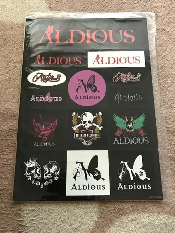 [ 12/13까지 ] Aldious 알디우스 스티커 메모리얼 스티커