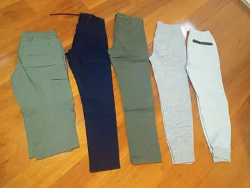 남성 바지 세트 ( 카고 슬림핏 ) 5벌