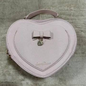 알토 로즈 하트형 핑크 핸드백