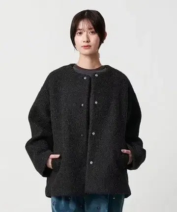 BEAUTY&YOUTH 부클레 노카라 블루종