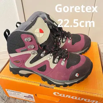 [ 새상품급 ] Caravan 하이킹 슈즈 퍼플/블랙