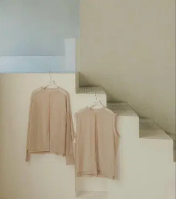 CLANE 시어 탑 긴팔