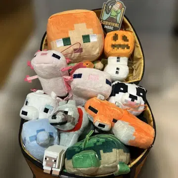 Minecraft 봉제 인형 세트