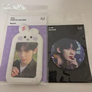 zb1 한유진 유니버설 트레이딩 카드 홀더 캔뱃지 사진 홀더