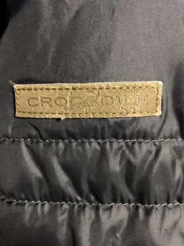 CROCODILE 다운 자켓 다크 그레이