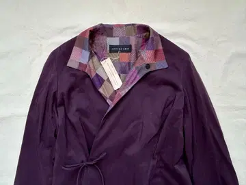 새상품 요건 레일 실크 혼방 카슈쿨 자켓