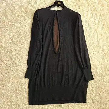 새상품급 히로코코시노 니트 튜닉 원피스