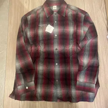 [ 미사용 새상품 ] 론 헤르만 레이온 플란넬 셔츠 사이즈 M