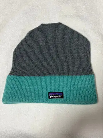 patagonia 니트 모자 그레이 터콰이즈 파타고니아 레트로X 다운
