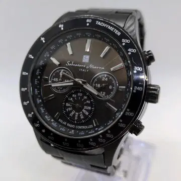 새상품급 작동품 남성용 손목시계 Salvatore Marra 블랙
