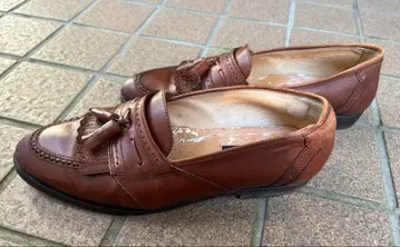 madras 마드라스 MODELL0 로퍼 남성용 브라운 레트로 구제 의류