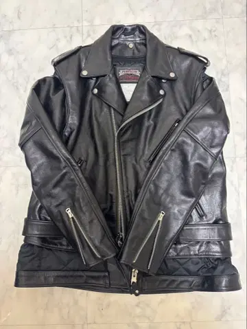 sacai 블랙 라이더 자켓