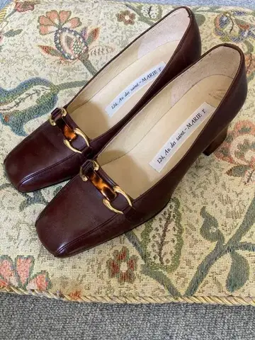 MARIE 천연 가죽 펌프스 일본제 RIZ