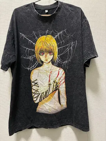 [ L 사이즈 ] HUNTER x HUNTER 크라피카 빈티지 티셔츠