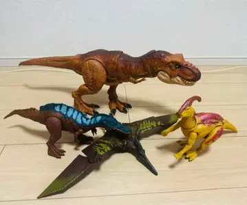 가격 인하 마텔 공룡 4체 세트 쥬라기 월드 액션 피규어