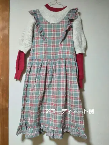 Wonderful World 체크 원피스