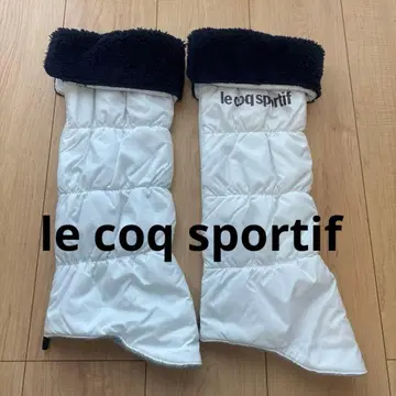 르꼬끄 스포르티브 레그 워머 충전솜 화이트