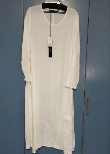 mizuiro ind 화이트 롱 원피스 긴팔 M