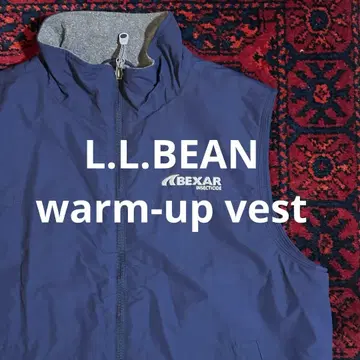 L.L.BEAN warmup vest 워업 베스트 기업 제품