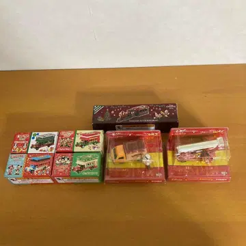 [할인!] 디즈니 크리스마스 버스 크리스마스 기차 토미카 7종 세트