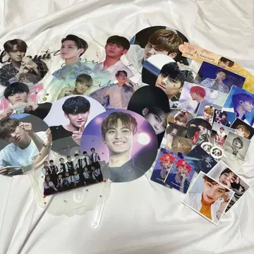 seventeen 부채 묶음 판매