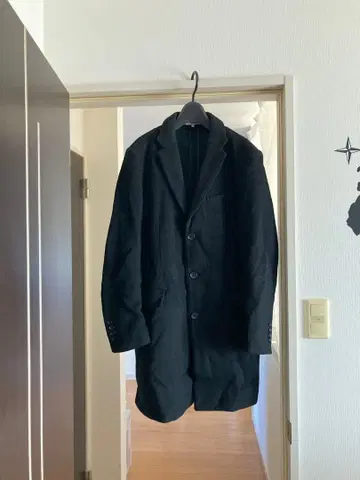 저널 스탠다드 블랙 체스터 코트 M 사이즈