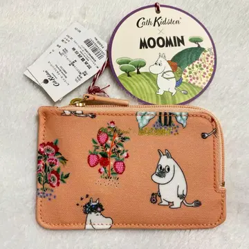 Cath Kidston MOOMIN 무민 카드&코인 퍼스 핑크