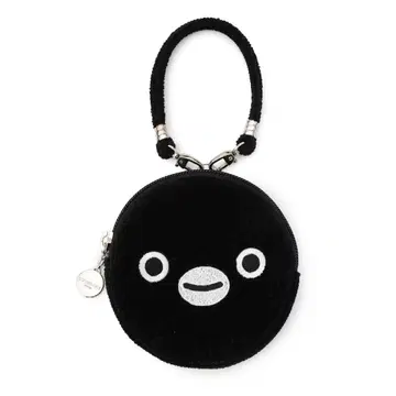 미사용 새상품 러브리 Suica 펭귄 페이스 파우치 페이러
