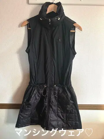 먼싱웨어 다운 롱 베스트 골프