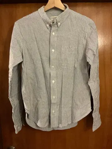 People Tree 오가닉 코튼 버튼 다운 셔츠 L 사이즈