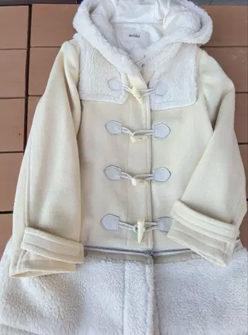 가격 인하 인기 snidel 클리닝 완료 크림색 더플 코트