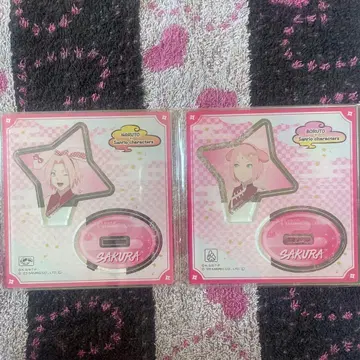 하루노 사쿠라 산리오 아크릴 스탠드 2개 세트